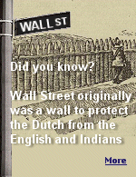 Wall Street was first developed in the 17th century as it was a boundary of a settlement known as New Amsterdam. It was actually a wall that was built to protect the area from English colonial settlers. Within a few short years the planks and picket fences that had formed the wall had been replaced by a wall that was 12 feet tall and designed to keep out the Native American tribes.